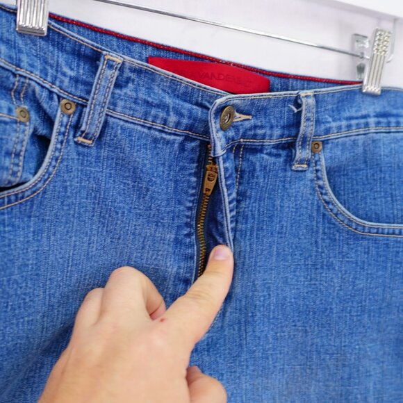 Gloria Vanderbilt Jeans Blue Denim -12 Short- 31 / 30 Mid Rise - Picture 3 of 9